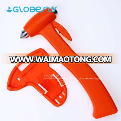 Globesty Car Emergency Safety Hammer Car Accessory with Window Breaker Seat Belt Cutter